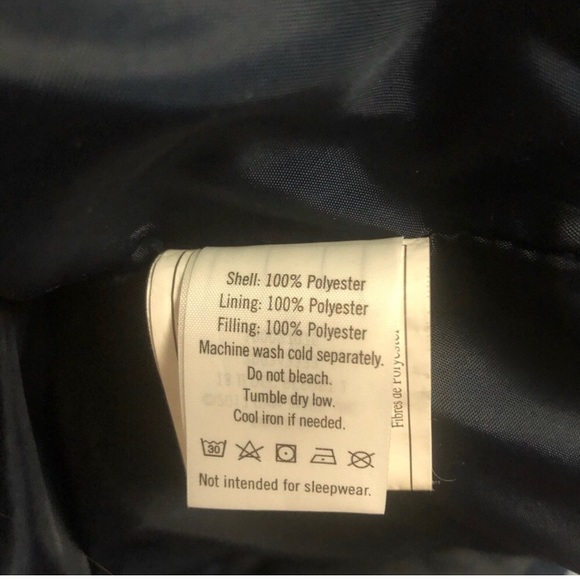 Janie and Jack Navy Red Accents Puffy Vest 2T Unisex Toddler - Picture 4 of 4